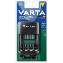 Varta 57652 4 Lü Aa+Aaa Ni-Mh Pil Şarj Cihazı Aleti 4 Lü Boş