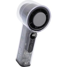 Aesco Yüksek Verimli Soğutmalı El Fanı | 100 Seviye Hız Kontrolü | 6 Saat Pil Ömrü