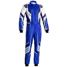 Sparco Prime K Fia Onaylı Karting Çocuk Tulumu 130 Beden Mavi