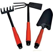 Liora 3 Parça Hobi Bahçe Seti Tırmık Kürek Bahçıvan Seti ÖZS-9575 1410