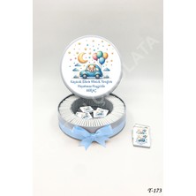 Kakao Ağacı 100 Adet Arabalı Balonlu Ayıcık Bebek Çikolatası Özel Kutuda Şık Tasarım