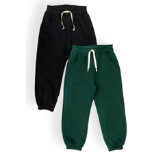 Mnk Baby & Kids Pamuklu 2'li Set Eşofman Altı - Şardonlu, 3 Iplik MNK0629