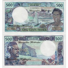 Banknoting Yeni Hibridler 500 Frank 1979 Çil.