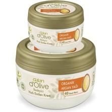 Liora Organik Argan Yağı Besleyici Hızlı Emilen Krem 300 ml + 150 ml