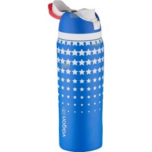 Vagonlife 600ML Yeni Koleksiyon Pipetli/pipetsiz Kullanım 6 Saat Sıcak/soğuk El Askılı Paslanmaz Çelik Termos