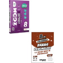 Ankara Yayıncılık 8. Sınıf Inkılap Branş Denemesi + Günay Yayınları Zoom Soru Bankası