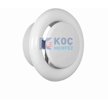 Koç Menfez Yuvarlak Gemici Anemostad Menfezi Metal ⌀125MM