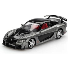 Aesco Mini Gt 1/64 Mazda Rx 7 Veilside Fortune 7 Gray Blister Paket