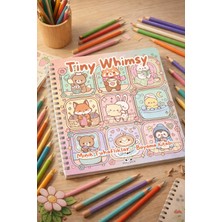 Koalanın Çantası Tiny Whimsy Rahatlama Serisi - 21X21 cm Boyama Kitabı - Çocuklar ve Yetişkinler Için