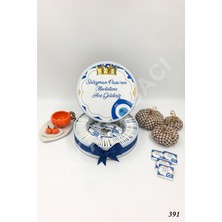 Kakao Ağacı 100 Adet Nazar Boncuklu Erkek Bebek Çikolatası