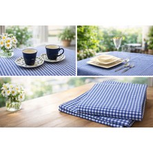 Gizo Home Dertsiz Kareli Piknik Örtüsü - Masa Örtüsü- Sofra Bezi