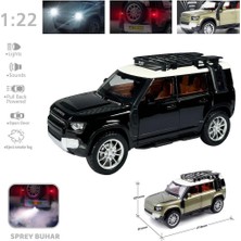 Aesco HCL-510A Çek Bırak 1:22 Sesli ve Işıklı Buharlı Df Metal Jeep