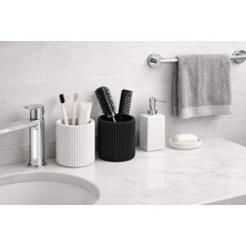 By Arkincoff Modern Çizgili Tasarım Diş Fırçalık