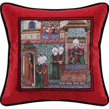 Har Minyatür Kırlent Kırmızı