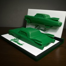 Riva Self Klasik Cadillac Eldorado Tasarımlı 3D Dekoratif Masaüstü Standı