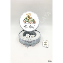 Kakao Ağacı 100 Adet Yeşil Arabalı Erkek Bebek Çikolatası