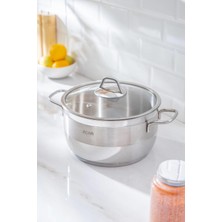 Acar Karat Çelik Derin Tencere - 24 cm