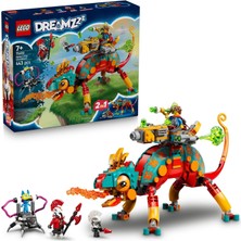 Liora Mateo’nun Ateş Bukalemunu 71492-7 Yaş Üzeri Kız ve Erkek Çocuklar Için Mateo ve Zero Minifigürleri Ve, Z-Blob ve Sibercik Figürleri Içeren Yaratıcı Oyuncak Yapım Seti (443 Parça)