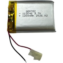 Marsilyan 103040 3.7V 1200MAH Lipolymer Pil DEVRELI/1.5A (72)