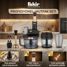 Fakir 1000W Turbo Fonksiyonlu Buz Kırıcı Özellikli Speed Quadro Mutfak Robotu & Blender