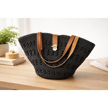 Tosbikotantik Kişiye Özel Tasarım El Örgüsü Omuz Çantası