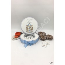 Kakao Ağacı 100 Adet Atlı Karıncalı Erkek Bebek Çikolatası Özel Kutuda Şık Tasarım