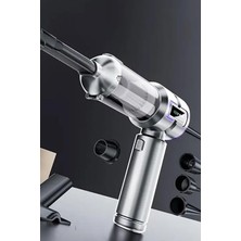 Ciyu Ticaret 7 Başlıklı Inanılmaz Güçlü Portatif Taşınabilir Araç Süpürgesi Vakumlu Üflemeli Kablosuz Süpürge