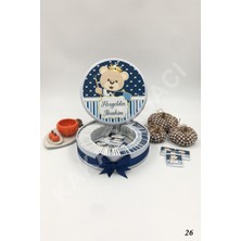 Kakao Ağacı 100 Adet Sünnet Ayıcıklı Erkek Bebek Çikolatası