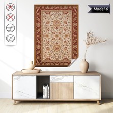 Akıllı Kağıt Statik Tutunma Özellikli Tablo - Poster Halı Desen (Model- 6)