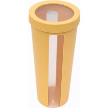 Hobby Life Lumina Dikey Erzak Saklama Kabı (Şeffaf) - 1.2 Litre Sarı