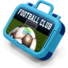 Coral High Kids Lacivert Futbol Desenli Paslanmaz Çelik Beslenme Kabı 39286