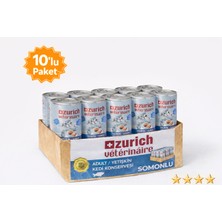 Zurich Veterinaire Balık Etli Yetişkin Kedi Konservesi 415 gr x 10\'lu Paket