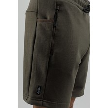 Airlife Fleece Erkek Hafif Yünlü Şort Haki