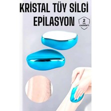 Aesco Epilasyon Aleti Bacaklar Kollar Için Yıkanabilir Kristal Epilatör Tüy Silgi