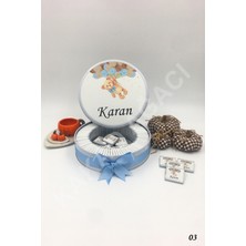 Kakao Ağacı 100 Adet Balonlu Ayıcıklı Erkek Bebek Çikolatası