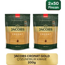 Jacobs Cronat Gold Granül Kahve 100 gr x 2 Adet : 200 gr