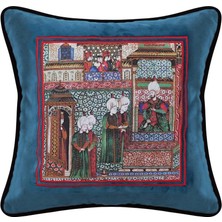 Har Minyatür Kırlent Mavi