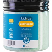 Bidoze Kolajen & Keratin Özlü Onarıcı Saç Maskesi 500 ml | Yıpranmış Saçlar Için Yoğun Bakım