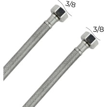 Damlasu  3/8-3/8 Su Flexi Bağlantı Hortumu 70 cm