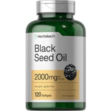 Horbaach Black Seed Oil With Omega 6-9 / 2000MG Per Serving | 120 Softgels