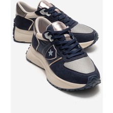 Luvi Bıella Lacivert Süet Kadın Sneaker