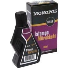Monopol 1120 Istampa Mürekkebi 30 ml Siyah – Kalıcı ve Net Baskı