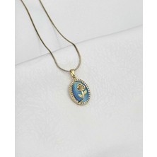 SY Aksesuar Çelik Gold 45 cm Kolye