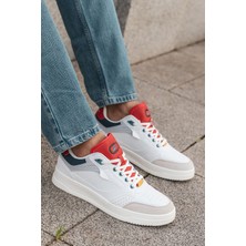Panorama Renk Detaylı Rahat ve Şık Erkek Sneaker
