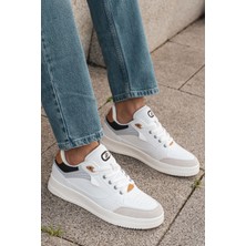 Panorama Renk Detaylı Rahat ve Şık Erkek Sneaker