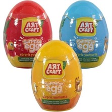 Aesco Dede Art Craft Mini Sürpriz Yumurta - 1 Adet Stokta Olan Gönderilir