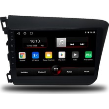 Navi2Go Honda Civic Fb7 2012-2016 8gb Ram 128GB Hafıza 8 Çekirdek Carplay Android Multimedya