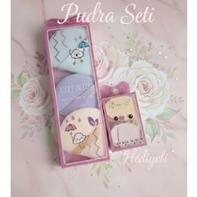 Generic 3'lü Makyaj Pudra Süngeri Seti - Yanında Mini Figürlü Sünger Hediyeli!