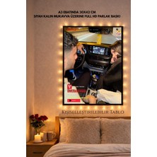 Vladivosto Kişiye Özel Netflix Film Posteri | Loveflix | Parlak Kuşe Kağıt ve Mukavva Gönderilir | Sevgili Hediye Aşk