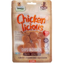 Dentalight Chicken Chips Tavuk Etli Köpek Ödül Cipsi 70 gr
